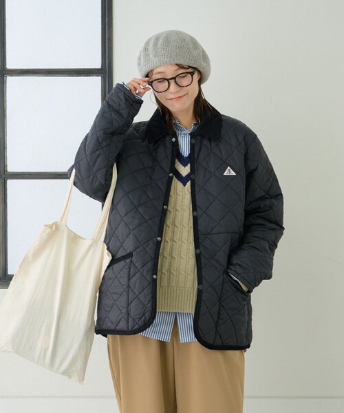 GEVACO（ゲバコ）の「【GEVACO】ウール混ベレー帽（ハット・レディース・ベージュ/ブラック/グレー・ONE SIZE）」の8枚目の写真