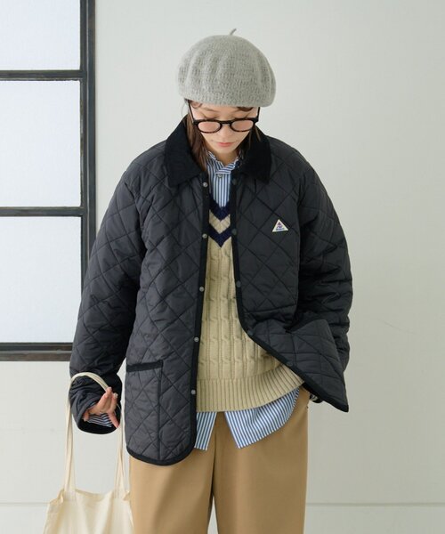 GEVACO（ゲバコ）の「【GEVACO】ウール混ベレー帽（ハット・レディース・ベージュ/ブラック/グレー・ONE SIZE）」の7枚目の写真