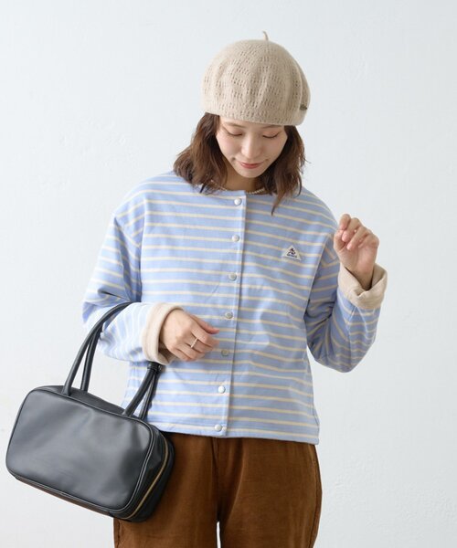 GEVACO（ゲバコ）の「【GEVACO】ウール混ベレー帽（ハット・レディース・ベージュ/ブラック/グレー・ONE SIZE）」の4枚目の写真