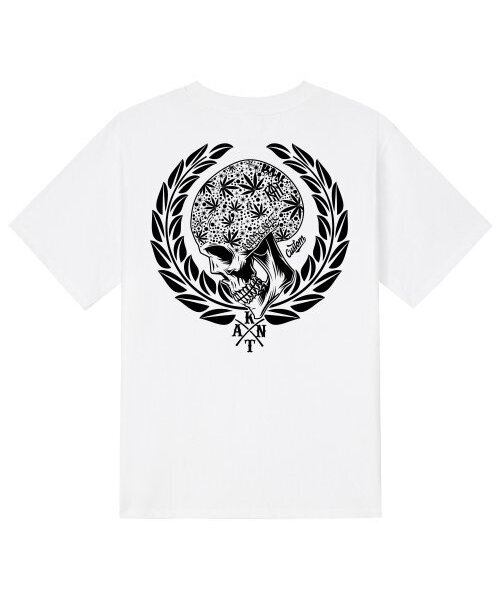 KAN6312(カン6312)の「KTW0198 カンオブスカル 半袖Tシャツ ホワイト(Tシャツ/カットソー・メンズ・その他・LARGE/MEDIUM/X-LARGE/SMALL)」の1枚目の写真