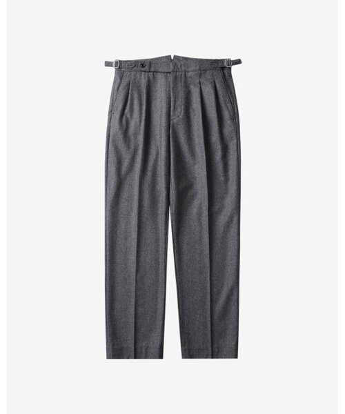 sortie(ソルティ)の「W301 Reve Pleats Wool Trousers (Gray)(スラックス・メンズ・その他・SMALL/MEDIUM/LARGE/X-LARGE)」の1枚目の写真