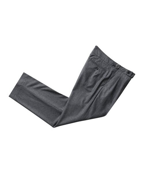 sortie(ソルティ)の「W301 Reve Pleats Wool Trousers (Gray)(スラックス・メンズ・その他・SMALL/MEDIUM/LARGE/X-LARGE)」の2枚目の写真