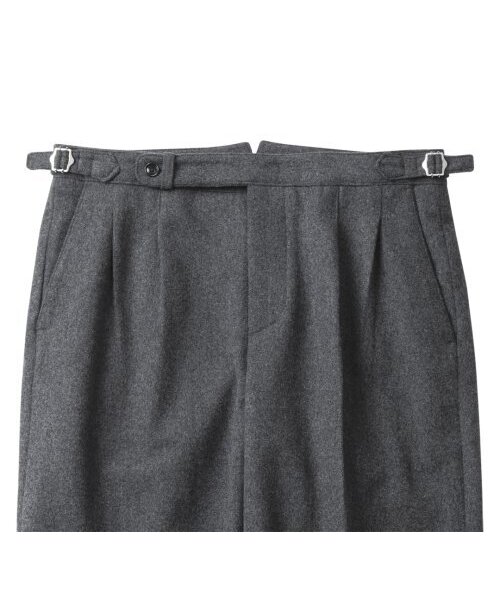 sortie(ソルティ)の「W301 Reve Pleats Wool Trousers (Gray)(スラックス・メンズ・その他・SMALL/MEDIUM/LARGE/X-LARGE)」の3枚目の写真