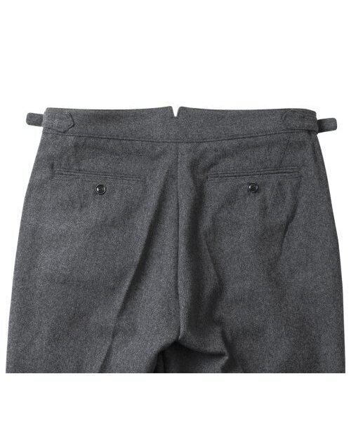 sortie(ソルティ)の「W301 Reve Pleats Wool Trousers (Gray)(スラックス・メンズ・その他・SMALL/MEDIUM/LARGE/X-LARGE)」の6枚目の写真