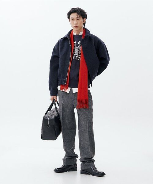 sortie(ソルティ)の「W301 Reve Pleats Wool Trousers (Gray)(スラックス・メンズ・その他・SMALL/MEDIUM/LARGE/X-LARGE)」の10枚目の写真