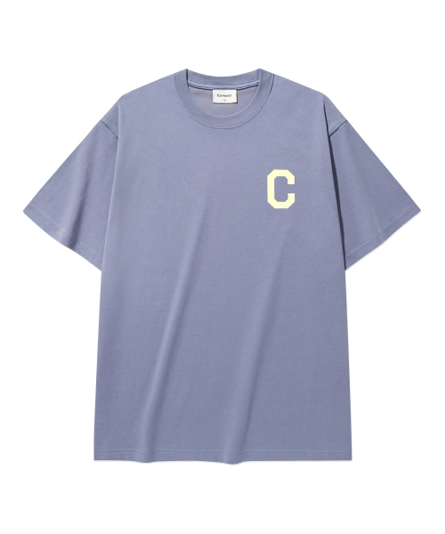 COVERNAT（カバーナット）の「クールコットンCロゴTシャツパープル（Tシャツ/カットソー・レディース・その他・X-SMALL/SMALL/MEDIUM/LARGE/X-LARGE/XX-LARGE）」の2枚目の写真