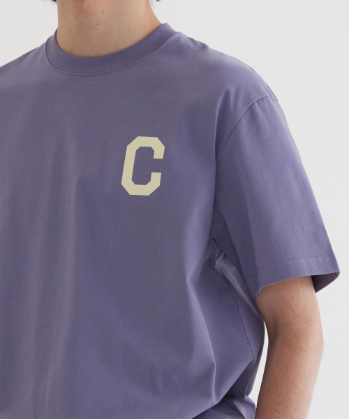 COVERNAT（カバーナット）の「クールコットンCロゴTシャツパープル（Tシャツ/カットソー・レディース・その他・X-SMALL/SMALL/MEDIUM/LARGE/X-LARGE/XX-LARGE）」の7枚目の写真