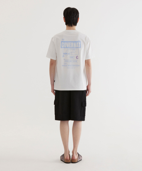 COVERNAT(カバーナット)の「レギュラーアセンティックスウェットカーゴショーツブラック(その他パンツ・レディース・その他・SMALL/MEDIUM/LARGE/X-LARGE/XX-LARGE)」の6枚目の写真