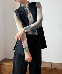 GREENHOX（グリーンホックス）の「テーラードカラージレ（ベスト）」