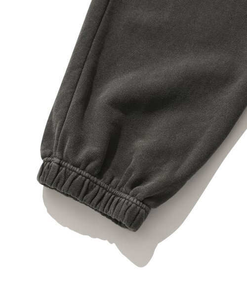 suade（スエード）の「WASHED LOGO PANTS [PIGMENT BLACK]（スウェットパンツ・レディース・その他・MEDIUM/X-LARGE/LARGE）」の7枚目の写真