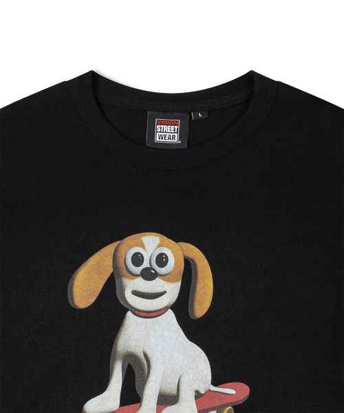 VISION STREET WEAR(ヴィジョンストリートウェア)の「VSW 3D Puppy T-Shirts Black(Tシャツ/カットソー・レディース・その他・SMALL/LARGE/MEDIUM)」の3枚目の写真