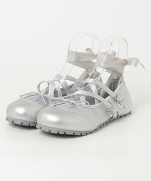 Per sist ence（パーシエンス）の「レースアップバレエスニーカー（スニーカー）」