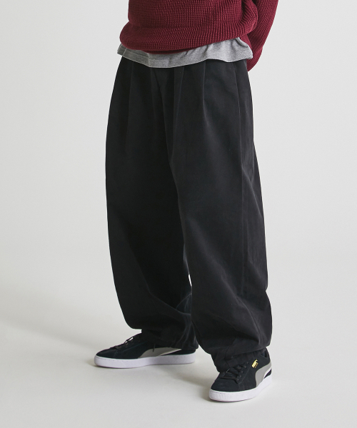 URBANSTOFF（アーバンストッフ）の「ストラクチャードロングバルーンパンツ（ブラック）（その他パンツ・レディース・その他・MEDIUM/LARGE）」の2枚目の写真