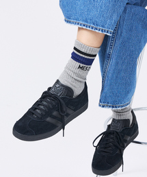 MES CHAUSSETTES（メショセット）の「【MES CHAUSSETTES/メ・ショセット】Line Logoソックス/靴下/日本製（ソックス/靴下）」