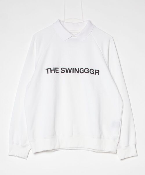SWINGGGR/スウィンガー/COLLARED SWEAT PO