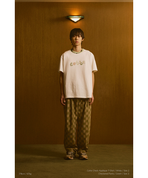 COTTE(コッテ)の「コテ チェックアップリケTシャツ(ライトグリーン)(Tシャツ/カットソー・レディース・その他・size2/size1)」の16枚目の写真