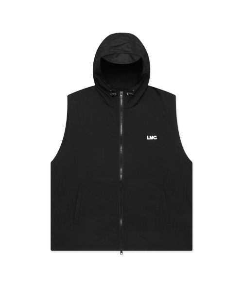 LMCの「OG ESSENTIAL HOODIE VEST black(ベスト・レディース・その他・LARGE/MEDIUM/SMALL)」の1枚目の写真