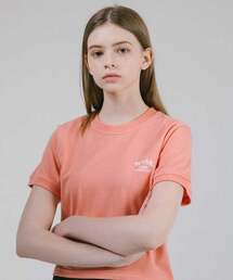 1988 クロップTシャツ (コーラルピンク)