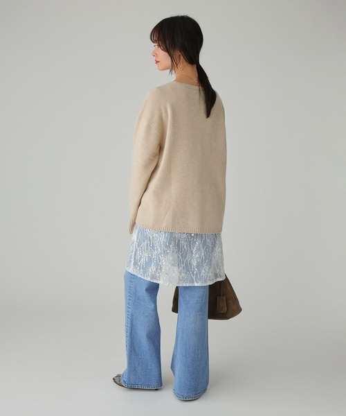 BABYLONE（バビロン）の「レースチュニック（チュニック・レディース・ブラック/ホワイト・フリー）」の17枚目の写真