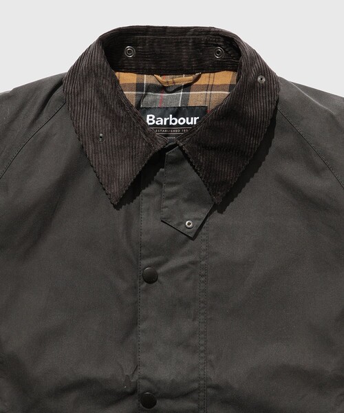 Barbour(バブアー)の「【Barbour/バブアー】OS TRANSPORT WAX JACKET(その他アウター・メンズ・スミクロ/ブラック/カーキ・36/38/40)」の15枚目の写真