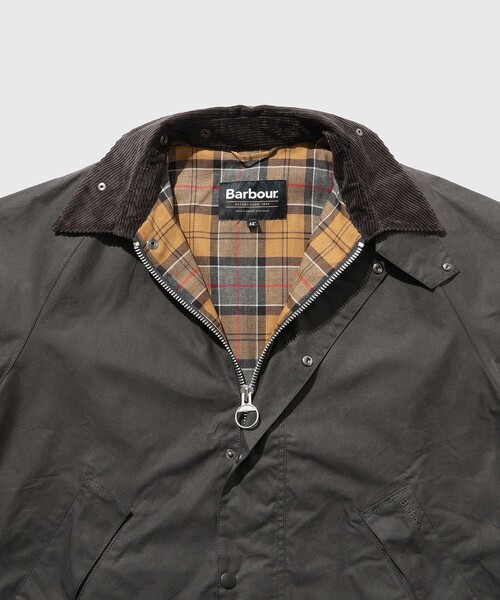 Barbour(バブアー)の「【Barbour/バブアー】OS TRANSPORT WAX JACKET(その他アウター・メンズ・スミクロ/ブラック/カーキ・36/38/40)」の16枚目の写真