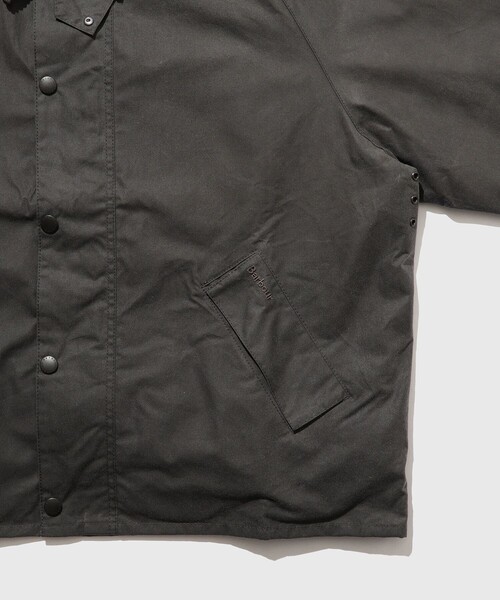 Barbour(バブアー)の「【Barbour/バブアー】OS TRANSPORT WAX JACKET(その他アウター・メンズ・スミクロ/ブラック/カーキ・36/38/40)」の21枚目の写真