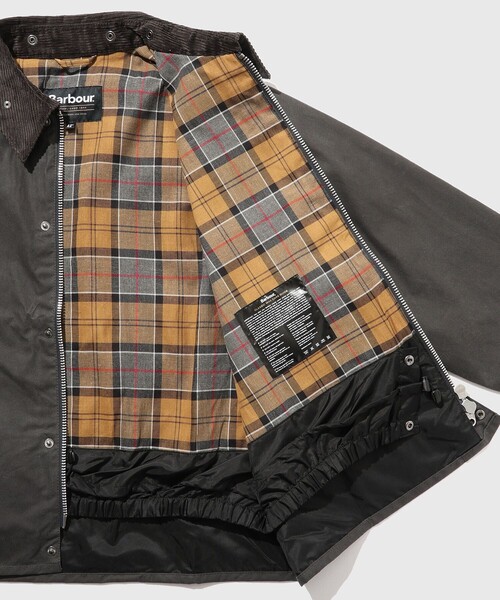 Barbour(バブアー)の「【Barbour/バブアー】OS TRANSPORT WAX JACKET(その他アウター・メンズ・スミクロ/ブラック/カーキ・36/38/40)」の9枚目の写真
