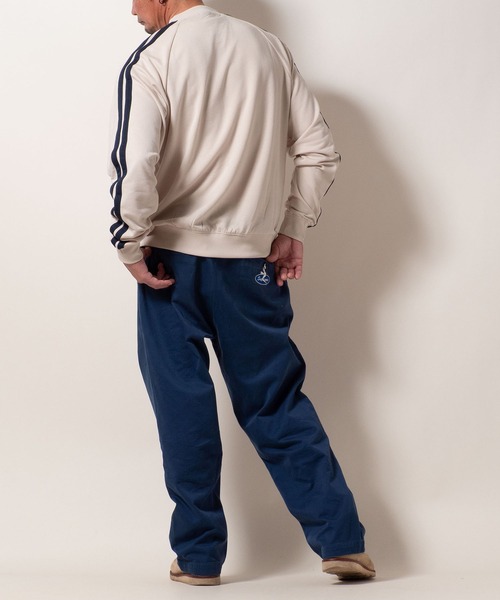 BAYBLO（ベイブロ）の「(SA) 裏起毛 ライン ロゴ トレーナー（スウェット・メンズ・ブラウン/ブラック/アイボリー/グレー・M/L/LL）」の14枚目の写真