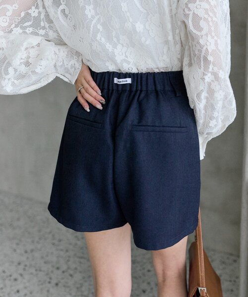 mystic（ミスティック）の「ＴＲショートパンツ（その他パンツ・レディース・ベージュ/ブラック/アイボリー/ネイビー・2/1）」の21枚目の写真