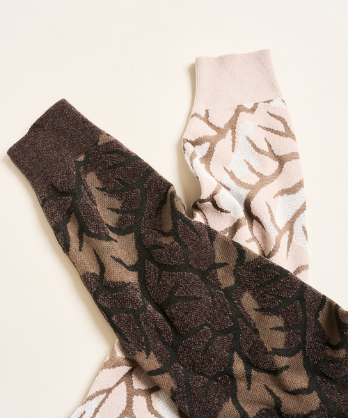 417 EDIFICE（フォーワンセブンエディフィス）の「Predator カモクルーニット（ニット/セーター・メンズ・ホワイト/ブラウン・MEDIUM/LARGE）」の19枚目の写真