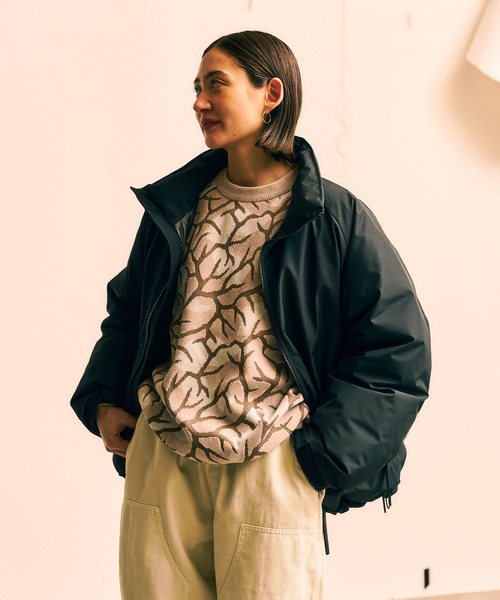 417 EDIFICE（フォーワンセブンエディフィス）の「Predator カモクルーニット（ニット/セーター・メンズ・ホワイト/ブラウン・MEDIUM/LARGE）」の16枚目の写真