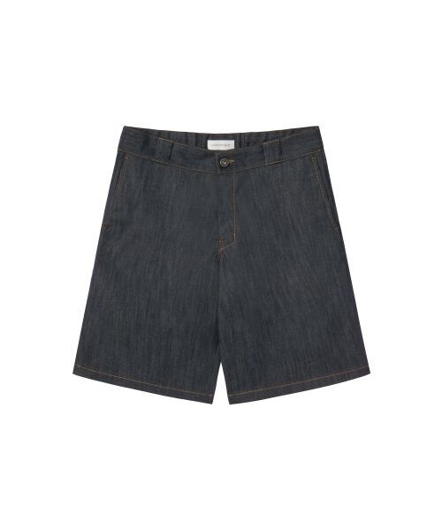 CONTEMENT(コンテメント)の「LYOCELL DENIM LOOSE FIT SHORTS(その他パンツ・メンズ・ダークネイビー・MEDIUM/LARGE/X-LARGE)」の5枚目の写真