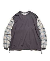 SOPHNET. | FABRIC-MIX L/S TOP(Tシャツ/カットソー)