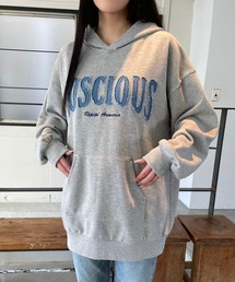 repipi armario | ワッペンフーディミニワンピ―ス(ワンピース)