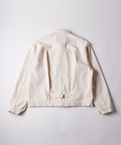 Sourcream（サワークリーム）の「【Sourcream】デニムトラッカージャケット（デニムジャケット・レディース・ブラック/インディゴブルー/アイボリー・FREE）」の10枚目の写真