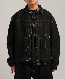 Sourcream（サワークリーム）の「【Sourcream】デニムトラッカージャケット（デニムジャケット）」