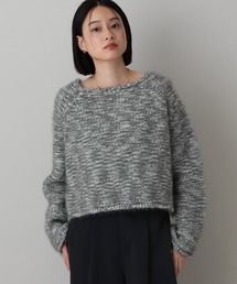 A part by | MIXヤーンニットプルオーバー(ニット/セーター)