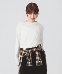 Ray BEAMS | 【4/2値下げ】アシメ ネック ドレープ(Tシャツ/カットソー)
