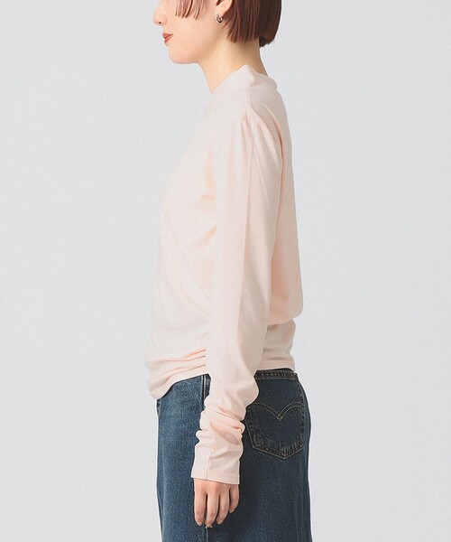 Ray BEAMS（レイビームス）の「【4/2値下げ】アシメ ネック ドレープ（Tシャツ/カットソー・レディース・ブラック/ピンク/ホワイト・ONE SIZE）」の19枚目の写真