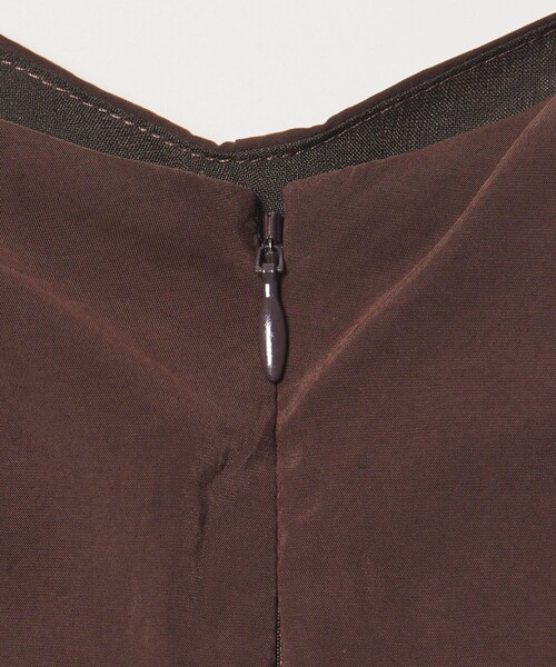 EMMEL REFINES（エメルリファインズ）の「＜EMMEL REFINES＞EM レイヤード キャミ サロペット（サロペット/オーバーオール・レディース・ブラック/ダークブラウン・S/M）」の15枚目の写真