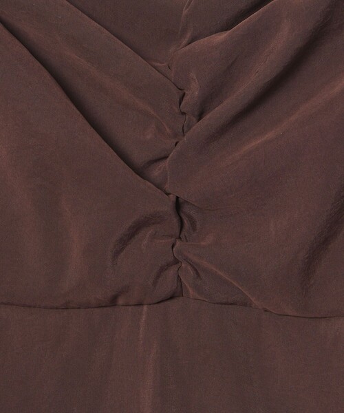 EMMEL REFINES（エメルリファインズ）の「＜EMMEL REFINES＞EM レイヤード キャミ サロペット（サロペット/オーバーオール・レディース・ブラック/ダークブラウン・S/M）」の17枚目の写真