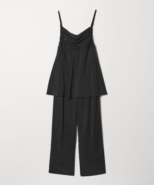 EMMEL REFINES（エメルリファインズ）の「＜EMMEL REFINES＞EM レイヤード キャミ サロペット（サロペット/オーバーオール・レディース・ブラック/ダークブラウン・S/M）」の18枚目の写真