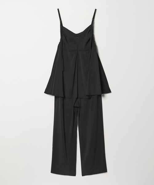 EMMEL REFINES（エメルリファインズ）の「＜EMMEL REFINES＞EM レイヤード キャミ サロペット（サロペット/オーバーオール・レディース・ブラック/ダークブラウン・S/M）」の19枚目の写真