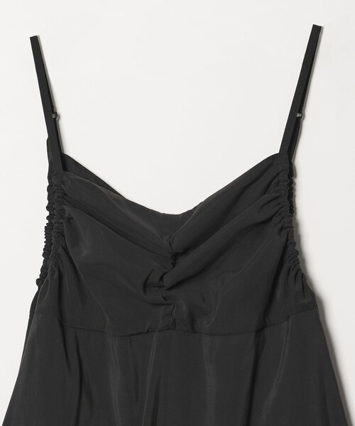 EMMEL REFINES（エメルリファインズ）の「＜EMMEL REFINES＞EM レイヤード キャミ サロペット（サロペット/オーバーオール・レディース・ブラック/ダークブラウン・S/M）」の20枚目の写真