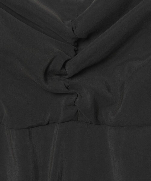 EMMEL REFINES（エメルリファインズ）の「＜EMMEL REFINES＞EM レイヤード キャミ サロペット（サロペット/オーバーオール・レディース・ブラック/ダークブラウン・S/M）」の21枚目の写真