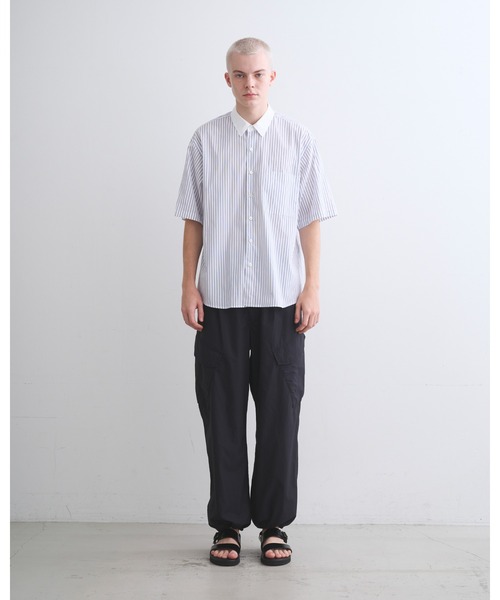 Traditional Weatherwear（トラディショナルウェザーウェア）の「KESWICK S/S（シャツ/ブラウス・メンズ・ネイビー系2/ブルー系・M/L/S）」の3枚目の写真