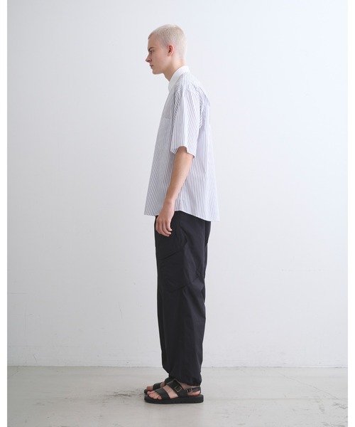 Traditional Weatherwear（トラディショナルウェザーウェア）の「KESWICK S/S（シャツ/ブラウス・メンズ・ネイビー系2/ブルー系・M/L/S）」の4枚目の写真