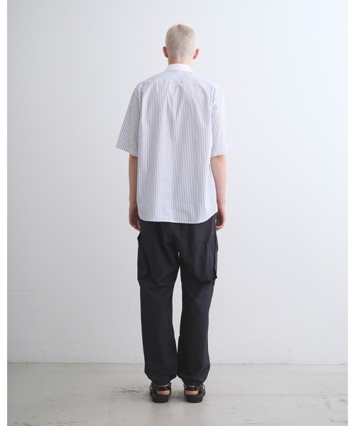 Traditional Weatherwear（トラディショナルウェザーウェア）の「KESWICK S/S（シャツ/ブラウス・メンズ・ネイビー系2/ブルー系・M/L/S）」の5枚目の写真