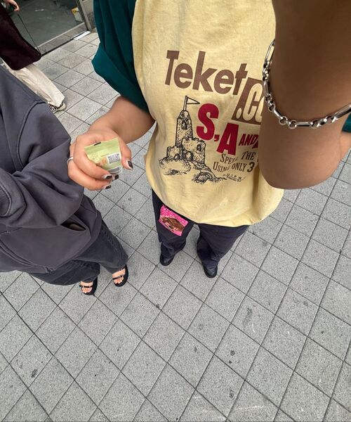 TEKET(テケット)の「Plan Tee Melange Gray(Tシャツ/カットソー・レディース・その他・LARGE/SMALL/MEDIUM)」の3枚目の写真
