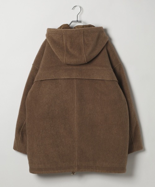 BAYFLOW（ベイフロー）の「[軽い着心地♪柔らかな肌触り]ウーリーキルティングフーディー（その他アウター・レディース・ブラック/ブラウン・SMALL/MEDIUM）」の12枚目の写真